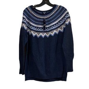 New with tag ,Cozy sweater by Chaps in Indigo blue